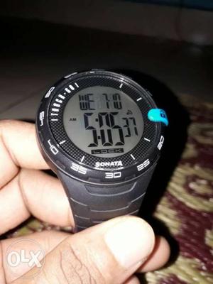 Sonata Touch Watch with 50 mtr water resistance.