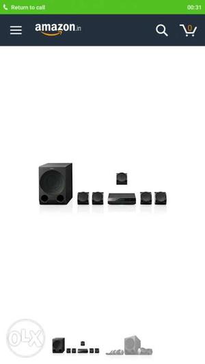 Sony home theater 5.1 HT IV300.. its new 5 month