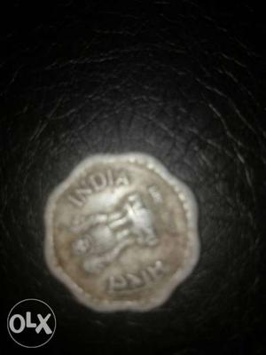 Ten rupay coin