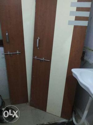 Toilet/Bathroom door shutter (2Nos) at cheap rate