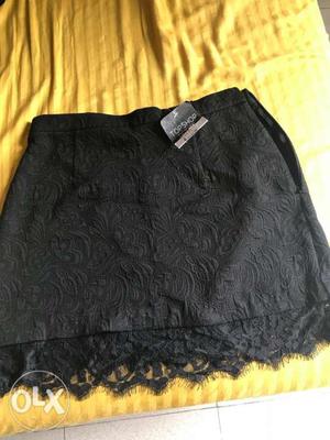 Topshop skirt - black skirt