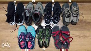 Trek shoes, other shoes in very good condition, I