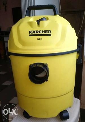 Yellow Karcher Vacuum Cleaner