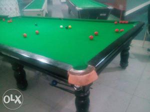 2 snooker slate 2 pool marble only two month used