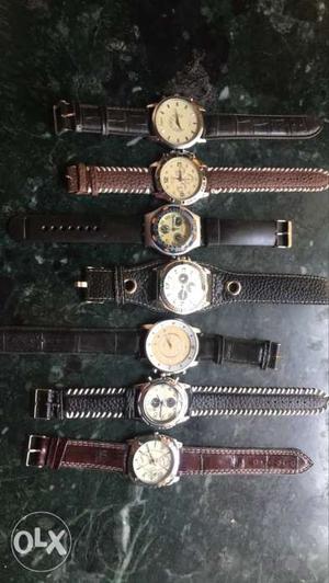 7 watches in working condition for 700 total