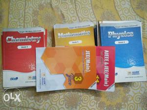 Allen Books For IIT-JEE Preparation + 2yrs Test Papers