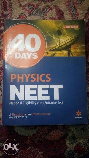 Arihant 40 Days Physics for Neet 