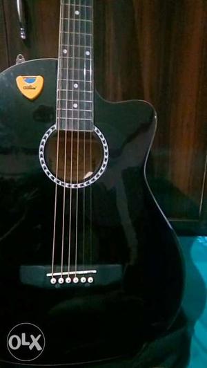 Black Acoustic Guitar