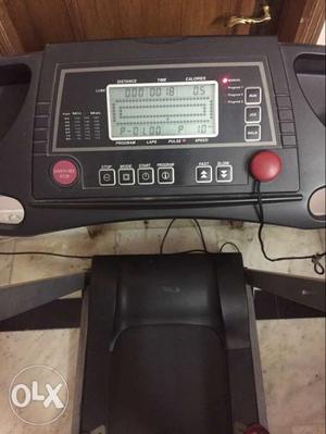 Black And Gray Afton Treadmill