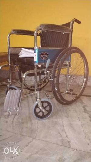 Black And Grey Wheelchair