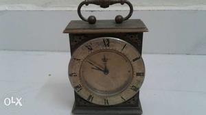 Cartridge clock antique Swiss made