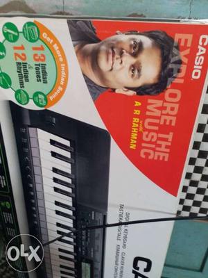 Casio branded digital keyboard with Indian