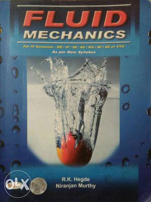 Fluid Mechanics By R.K. Hegde Book
