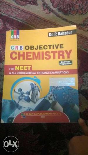 GRB objective Chemistry by Dr. P. Bahadur volume 2