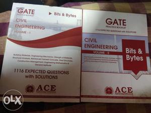 Gate  civil engineering all books with volume 1 and 2