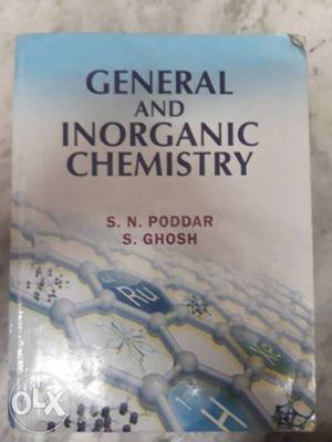 General And Inorganic Chemistry By S.N. Poddar And S.Ghosh