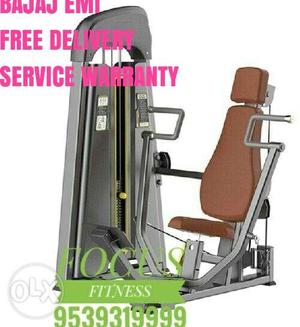 Gray And Brown Fitness Equipment 
