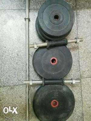 Gym wieghts: 39kg plates + 1 rod+ 2 dumbel rods +2 locks +