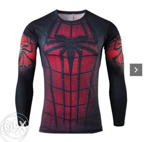 Imported Spiderman and captain America t-shirt