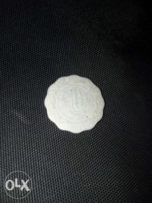 Indian 10 paise coin for sale.. 