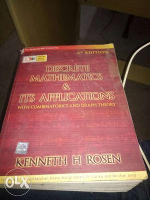 Kenneth H Rosen Discrete mathematics and its
