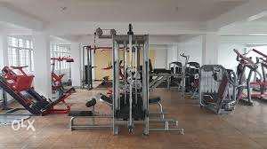 Lattest gym set up machine