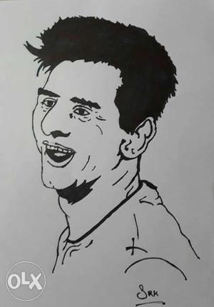 Messi drawing.