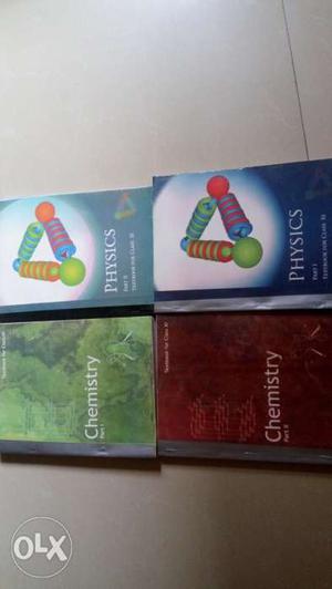 NCERT BOOKS of standard 11th physics and chemistry (both