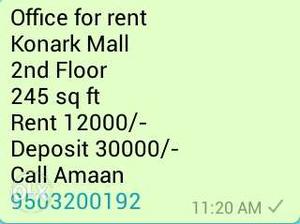 Office for rent 12k 2nd floor with lift