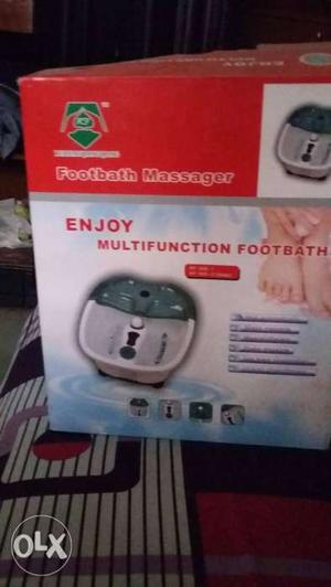 Pedicure machine only 1 time used new only