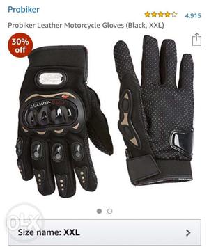 Probiker brand new biker gloves!