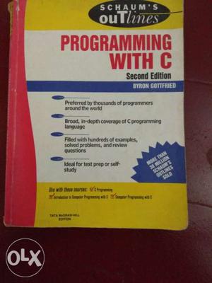 Programming With C Second Edition Book