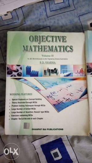 RD Sharma volume 1 and 2 for JEE MAINS and JEE