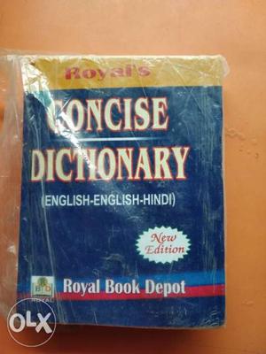 Royal's Concise Dictionary Royal Book Depot