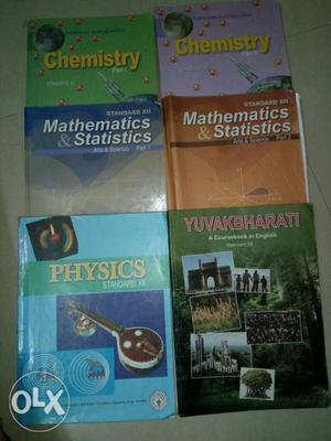 STD 12 text books in very good condition at 50%