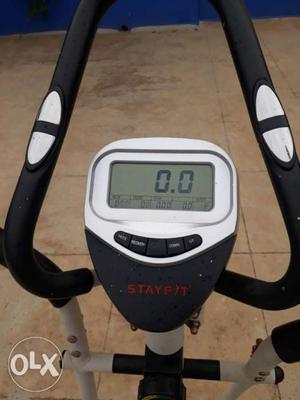 Silver And Black Stayfit Exercise Machine