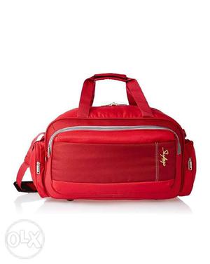 Skybags Cardiff Polyester 55 cms Red Travel Duffle. new