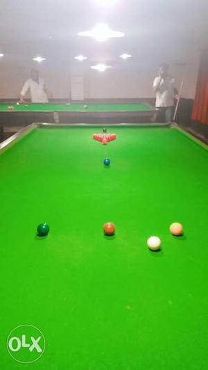 Snooker pool tabel 6 by 12 sagvan wooden