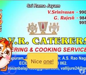 Svr caterers Hyderabad