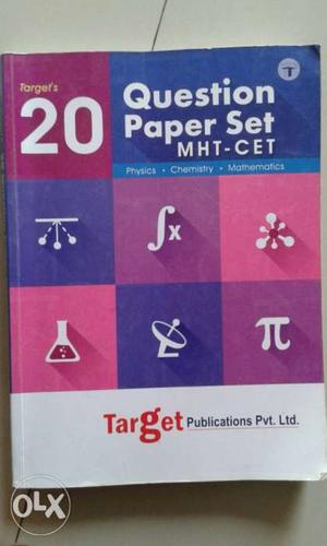 Target Question Paper Set MHT-CET Book
