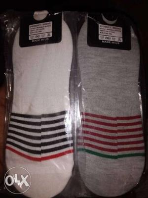 White And Gray Sock Packs