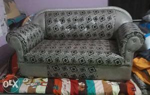 6 seated sofa (3) without table good condition
