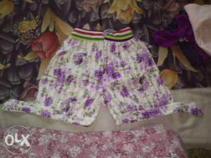 Brand new cotton hot pant for 5-7 yrs of girl