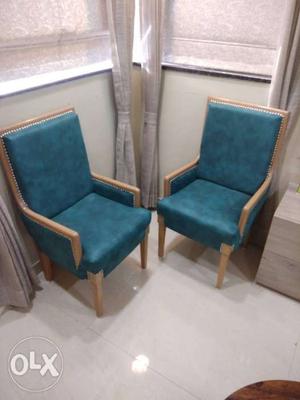 Brand new pair of Arm Chairs, frame made of steam