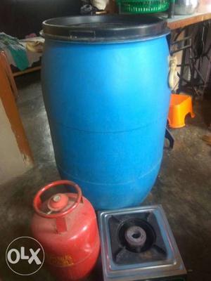 Gas selendar gas stove water droum full sat