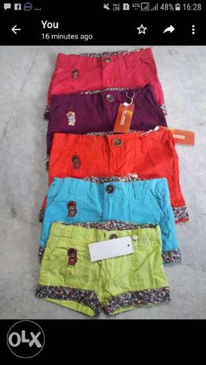 Kids hot pant wholesale only moq 50 pic.