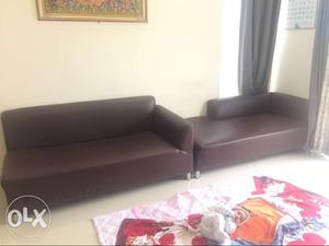 L shape Sofa. Almost new. need to sell due to