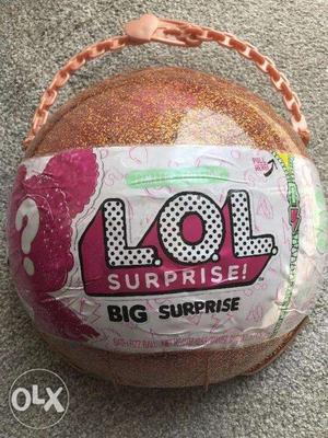 LOL Big Surprise Ball Limited Edition Gold Glitter 50