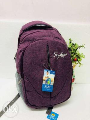 Purple Skybags Backpack