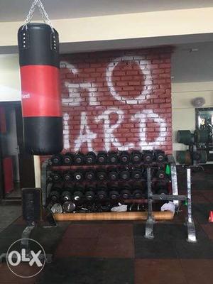 Running gym set up for sale.. include everything
